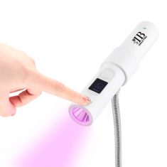 Mini lámpara Led UV ROSA recargable IB Nails color blanco