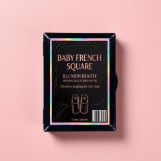 TIPS BABY FRENCH SQUARE-ILLUSION BEAUTY