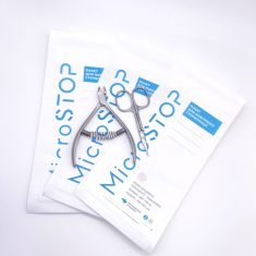 Bolsas esterilizadoras para autoclave y horno de calor seco Micro Stop 100mm x 200mm – 100 unidades, papel por ambas caras.