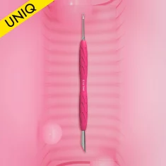 Empujador Para Manicura Con Mango De Silicona «Gummy» UNIQ 11 TYPE 2 Staleks PQ-11/2