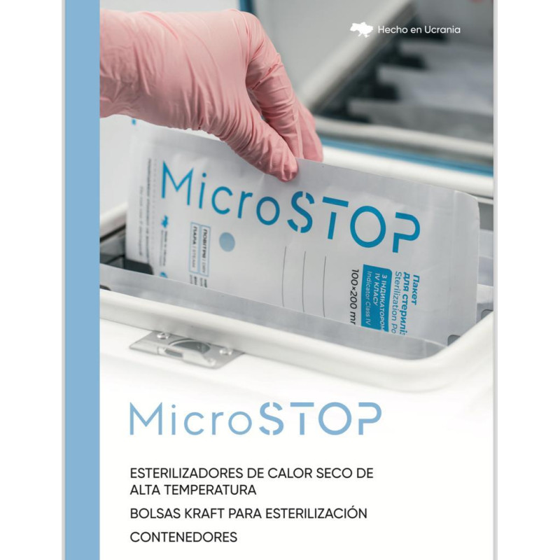 Esterilizador de calor seco (horno) Microstop Compact (3 bolsas) - Imagen 2