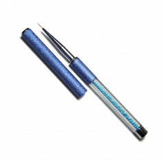 Pincel fino nail art 6mm Azul