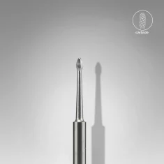 Fresa manicura de carburo para limpiar uñas mini EXPERT diámetro del cabezal 1,2 mm / parte de trabajo 2,5 mm Staleks #42 SKU: FT12/012/2.5