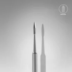 Fresa manicura de Carburo Para uñas «Limpiador De Uñas» Seguridad, Diámetro 1.2 Mm, Parte De Trabajo 2.5 Mm Staleks #39 SKU: FT11/012/2.5
