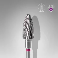 Fresa retirada De Carburo, «Maíz» 6 Mm Staleks #7