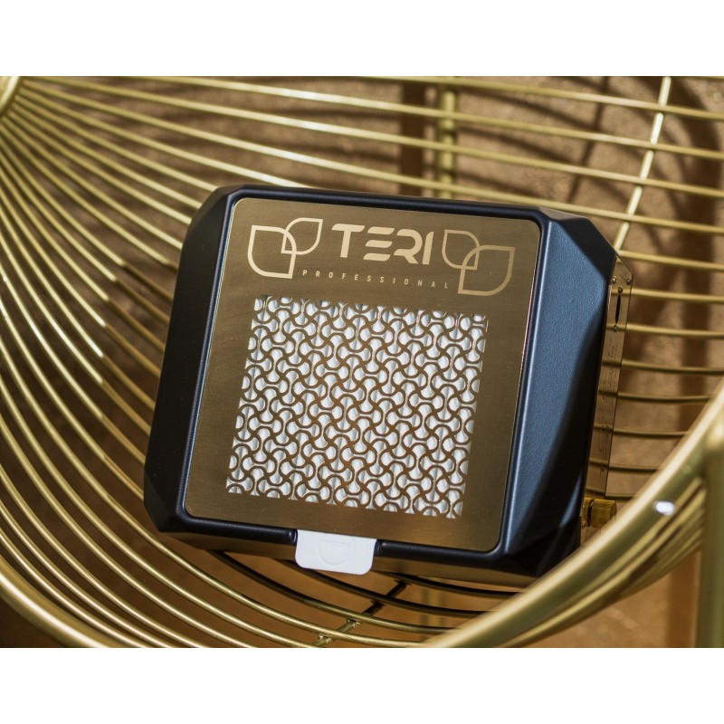 Aspirador para manicura Teri Diamond Black Gold 90W ref: DDC125174 - Imagen 3