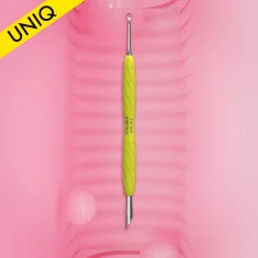 Empujador Para Manicura Con Mango De Silicona «Gummy» UNIQ 11 TYPE 2 Staleks PQ-11/2y
