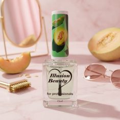 Aceite para cutícula con aroma a melón illusion beauty – 15ml
