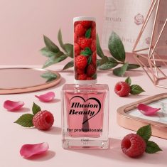 Aceite para cutícula con aroma a franbuesa illusion beauty – 15ml