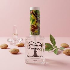 Aceite para cutícula con aroma a ALMENDRAS illusion beauty – 15ml