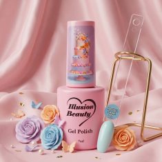 Esmalte Semipermanente Pastel Sweet 01 illusion beauty – Celeste Pastel (7ml)