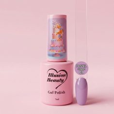 Esmalte semipermanente Pastel Sweet 09 illusion beauty – Lila Pastel (7ml)
