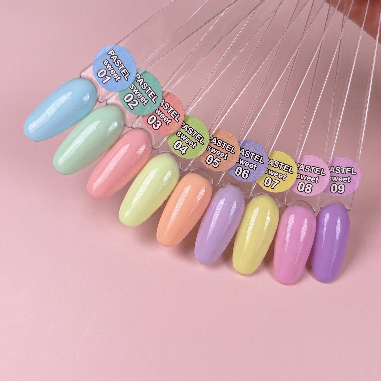 Esmalte Semipermanente Pastel Sweet 03 illusion beauty – Rosa Coral Pastel (7ml) - Imagen 2