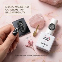 Top CAT EYES 01 – Illusion Beauty – 10ml Finalizador sin capa pegajosa