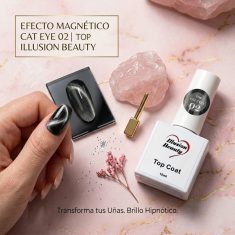 Top CAT EYES 02 – Illusion Beauty – 10ml Finalizador sin capa pegajosa
