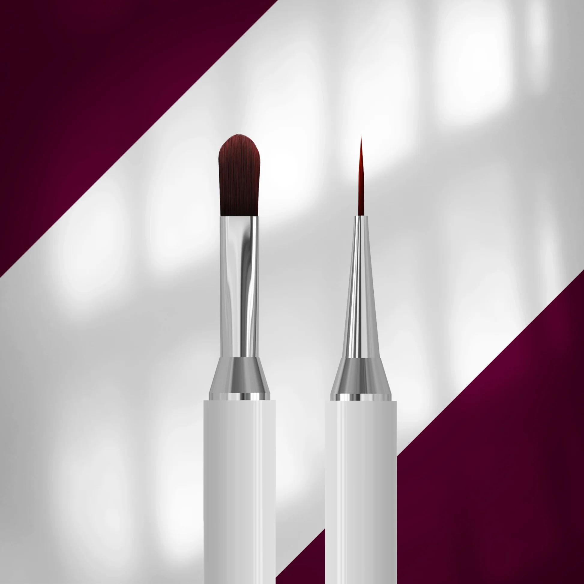 STALEKS EXCLUSIVE 06/11 Pincel de doble cara para gel 11 mm / liner 12 mm SKU: NBX-06/11