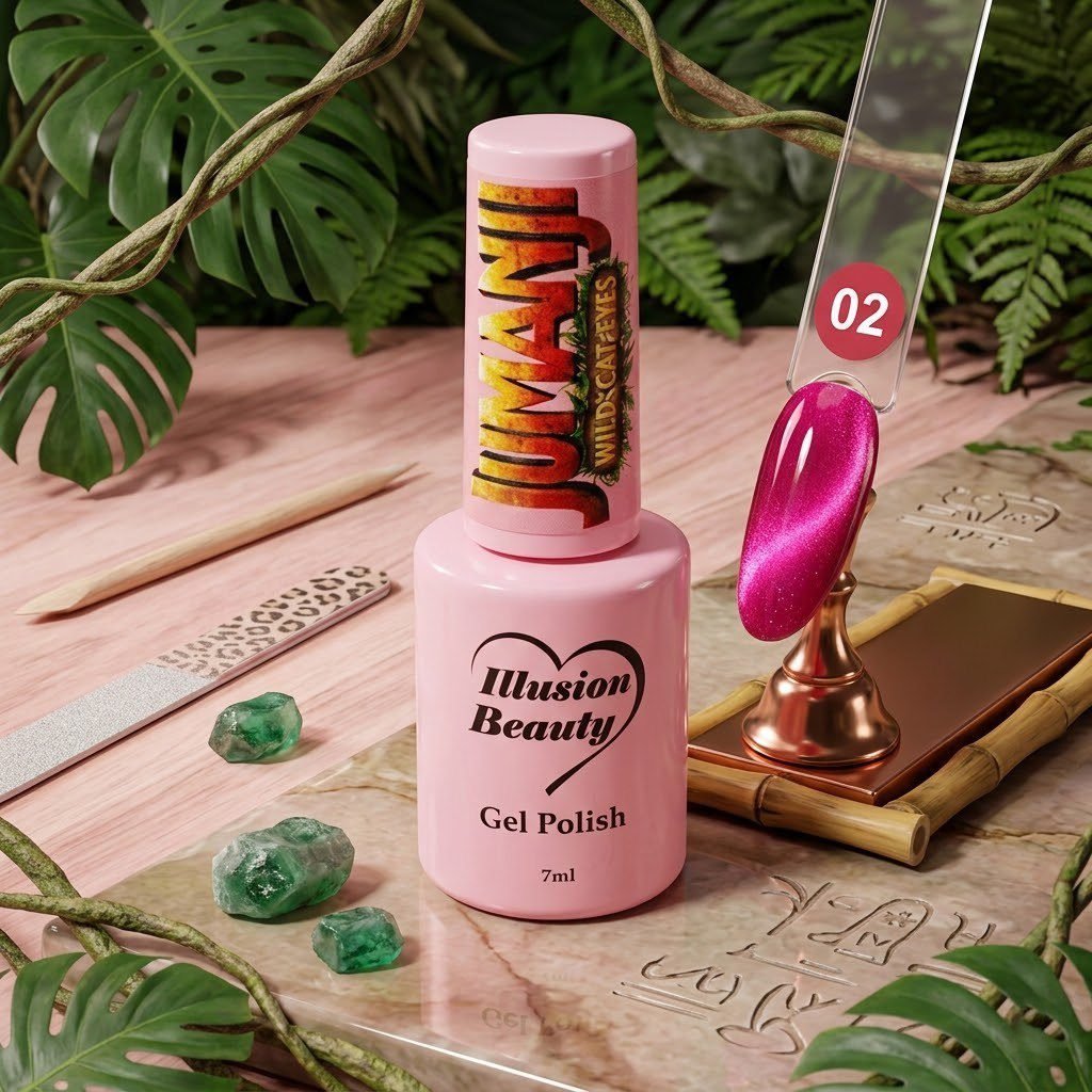 Jumanji Cat Eyes 02 – Illusion Beauty (7ml) esmalte semipermanente magnético
