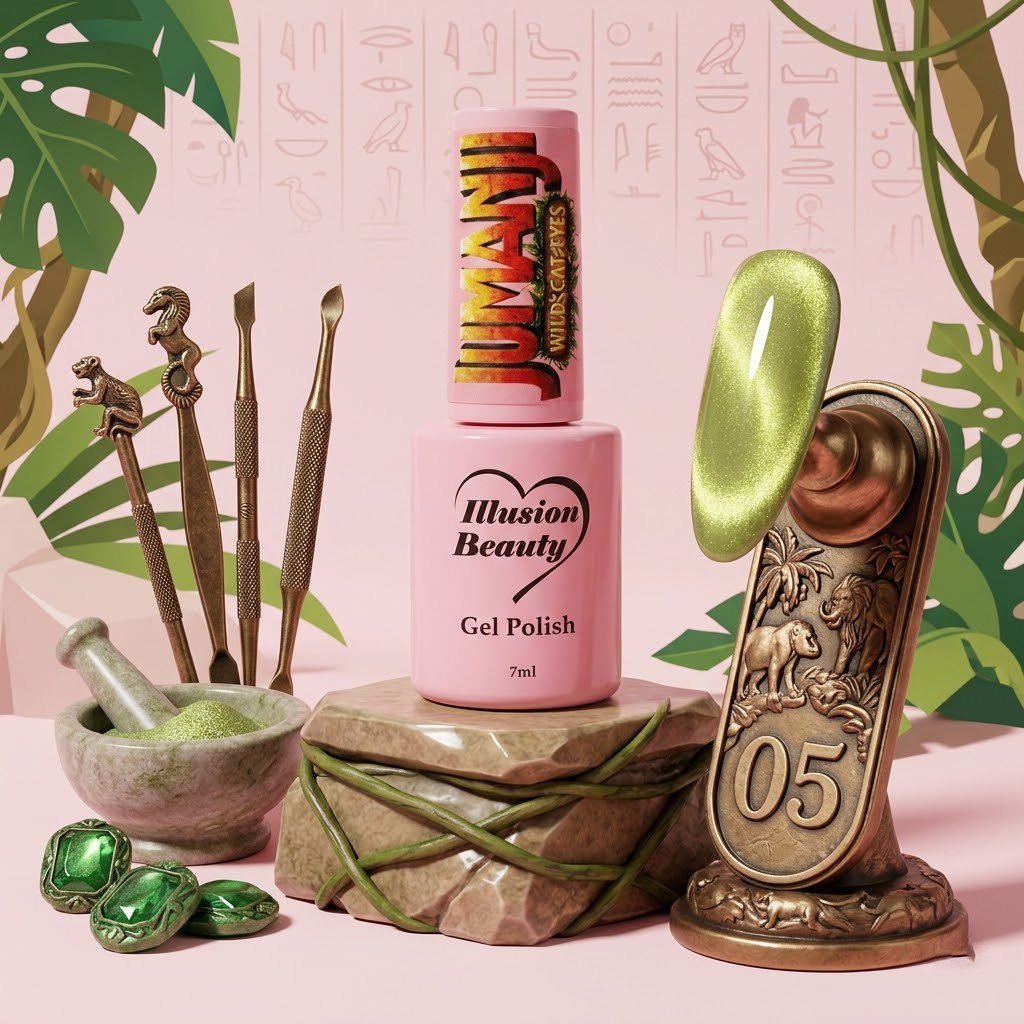 Jumanji Cat Eyes 05 – Illusion Beauty (7ml) esmalte semipermanente magnético