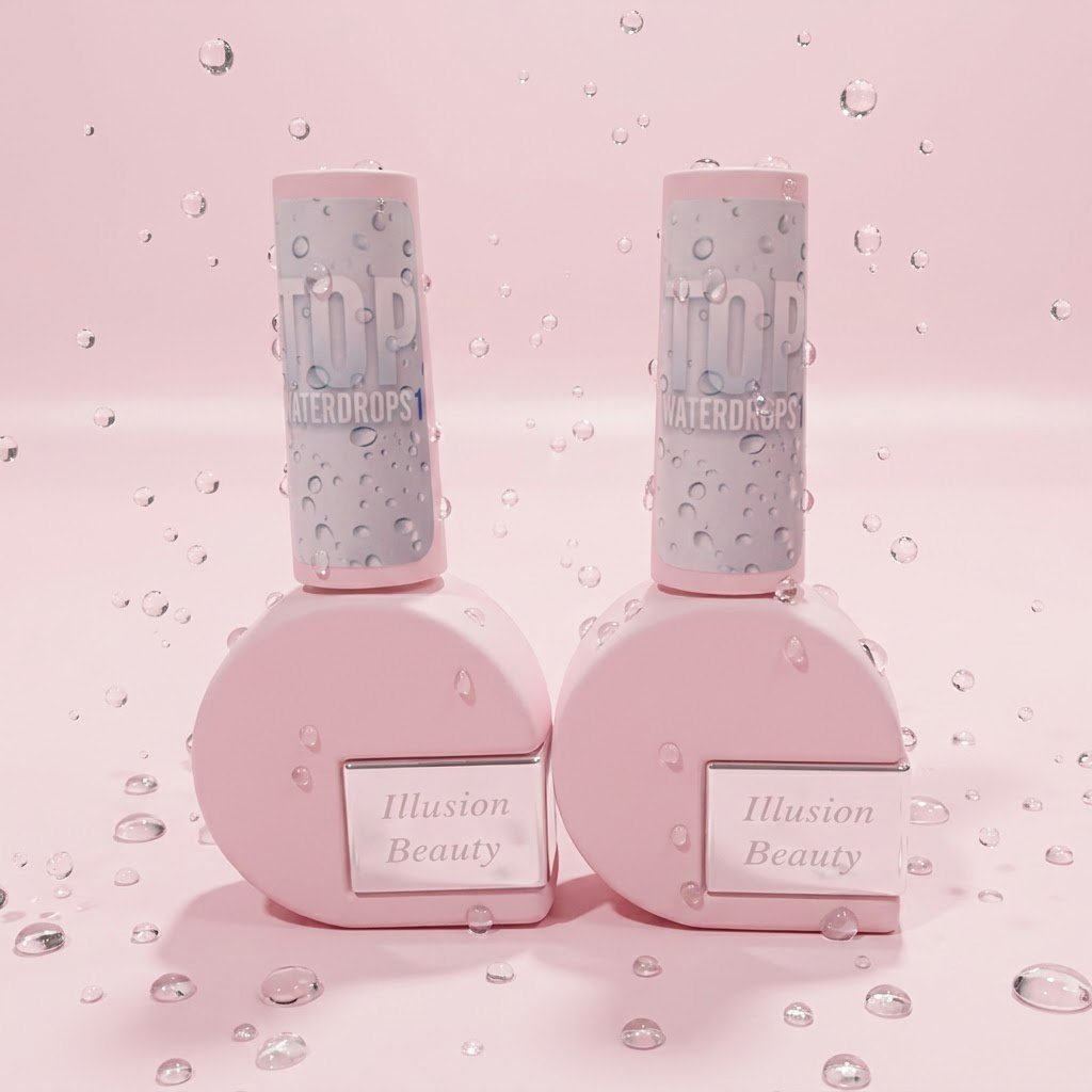 Tops WATERDROPS illusion beauty – 2x10ml Finalizador efecto gotas de agua.