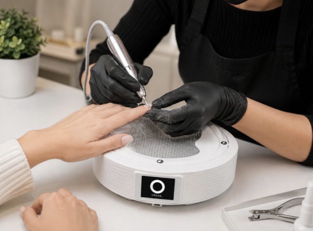 ASPIRADOR PROFESIONAL ONAIL SIN PANTALLA, ASPIRADOR DE SOBREMESA PARA MANICURA. - Imagen 3
