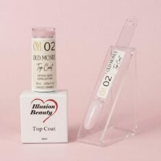 Top Coat OLD MONEY 02 – illusion beauty – 10ml (Finalizador sin capa pegajosa)